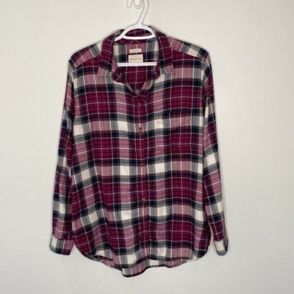 Not So Mystery Women 4 Plaid Button Down Shirts Mystery Box Size L/XL/XXL - Picture 10 of 13